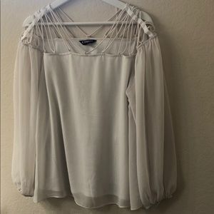 Express long sleeved blouse